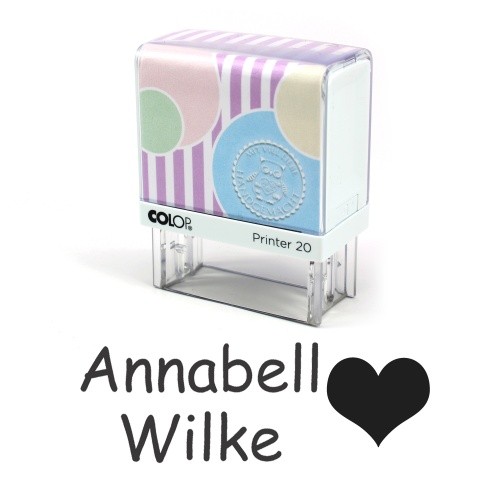 Textilstempel herz - textilstempel,