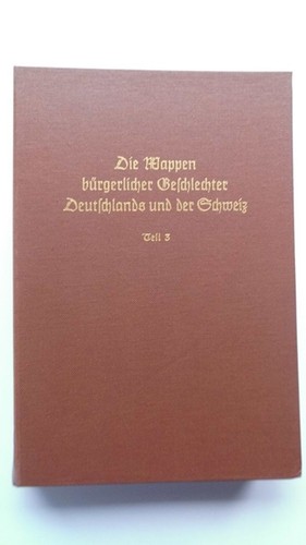 Die wappen bürgerlicher - die,