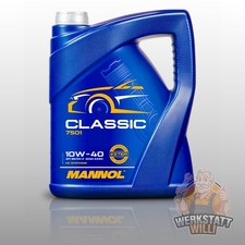 5L LITER MANNOL CLASSIC 10W-40