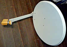 Gibertini Sat Antenne XP Premium Alu Satelliten Spiegel 65 cm Weiss