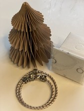 Pandora Armband Original Leder-Wickelarmband 925 Sterling Silber