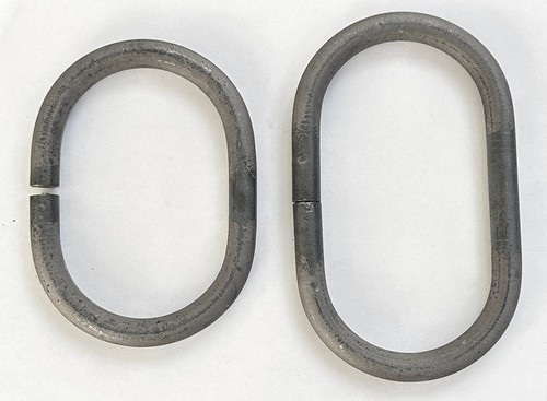 Ringe stahl roh oval - roh,