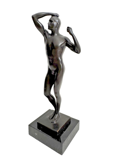 Bronze skulptur männlicher - bronze,