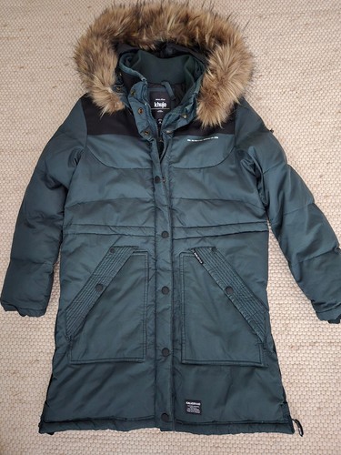 Mantel parka damen - parka, grün