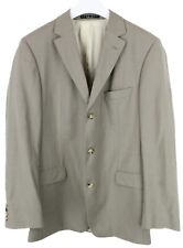 Hugo Boss Rossellini/Movie Blazer Herren (UK) 42R Wolle Nadelstreifen Grau