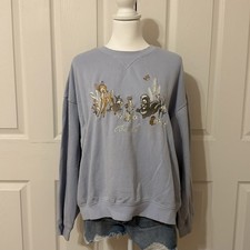 H&M Bambi oversized bby blue