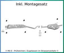 Auspuffanlage für Opel Astra