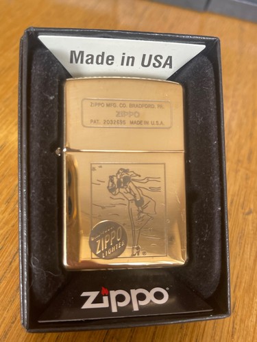 Windy girl messing zippo - windy,