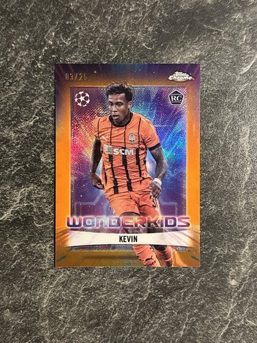 Topps chrome ucc kevin - topps,