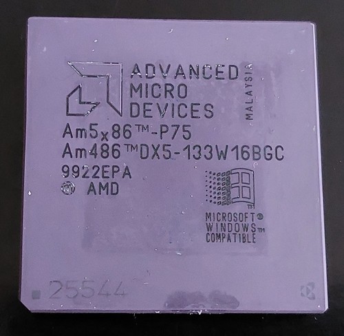 Amd prozessor am5x86 p75 - ®,