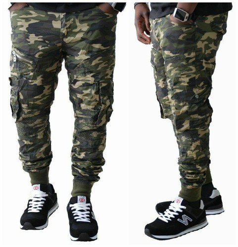 Herren slim fit cargohose - herren,