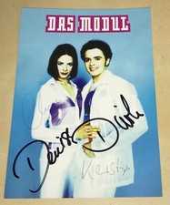 Das Modul Original signierte Autogrammkarte Autogramm +Tänzer Musik Band #17