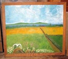 Original ÖLBILD Unikat NAIVE