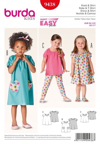 Burda schnittmuster 9438 - burda,