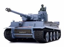 Heng Long BB feuernder ferngesteuerter RC deutscher Tiger Panzer Metallfederung V7 UK