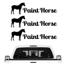 Paint Horse Aufkleber 3er Set