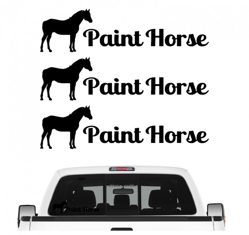 Paint horse aufkleber - horse,