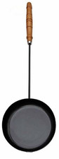 Langstiel Stahl Bratpfanne