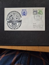 Sonderbrief der Marine mit Zudruck 2. Schnellbootgeschwader - Tender Elbe A61 