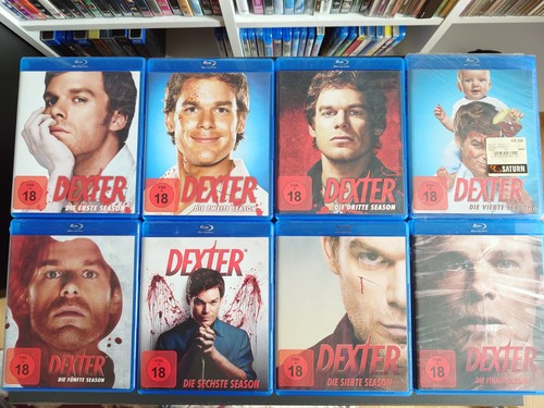 Dexter staffel blu ray - 1-8, |