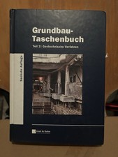 Grundbau Taschenbuch Teil 2 6. Auflage Fachbuch Fachbuch