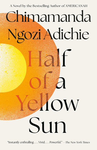 Half yellow sun - half,