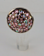 Neugablonz: Sehr großer Design Damenring Swarovski Elements (117907)