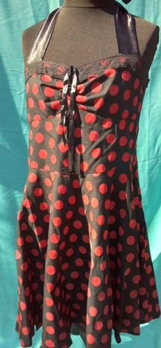 Handmade rockabilly kleid rot - handmade,