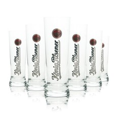 6x König Pilsener Bier Glas