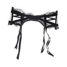 Strumpfhalter, Damen, Schwarz