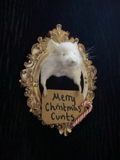 Taxidermie Weihnachten freche