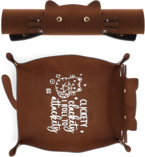 Würfeltablett mit katzenmotiv - mit,