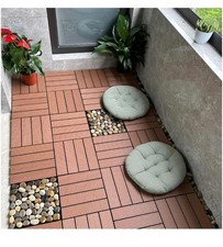 33x Kunststoff Terrassen Fliesen (30x30cm)