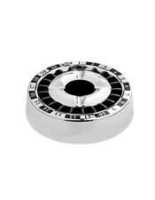 Smokeless Aschenbecher "Roulette" chrom