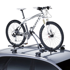 THULE Freeride 532 Upright Fahrradträger Dachträger montiert Single Bike