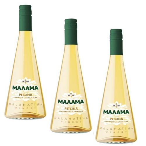 Malama retsina malamatina - retsina, 3x