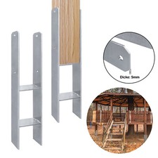 2x H-Anker Pfostenträger