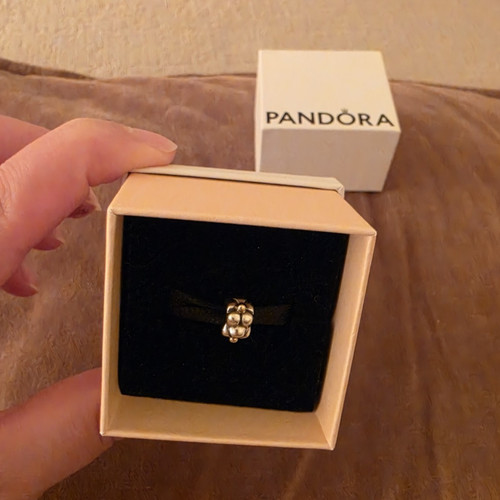 Pandora charm echt goldspitze - pandora,