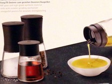 WMF ProfiSelect Essig Öl Salz Pfeffer Set 4-teilig NEU