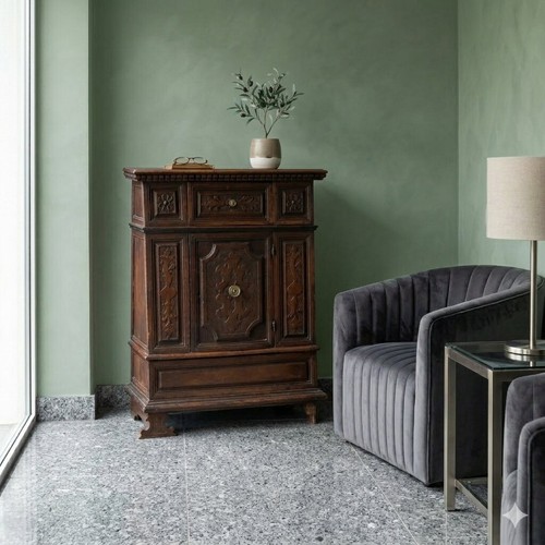 Antiker barocker nachttisch - antiker,