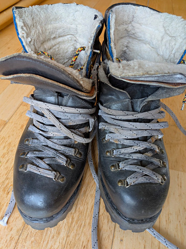 Schwere bergschuhe schwarzes - schwere,