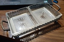 Antikes Glas-Schalenset im