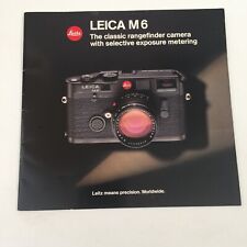 #A0334 - Leica M6  The classic