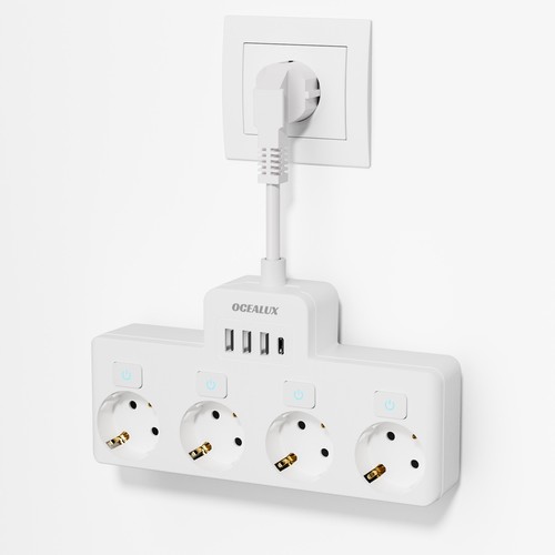 Fach steckdosenleiste usb - steckdosenleiste,
