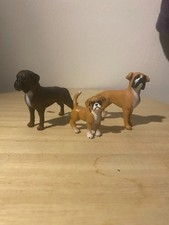 Schleich - Boxer Hunde (16390, 16389, 16391)