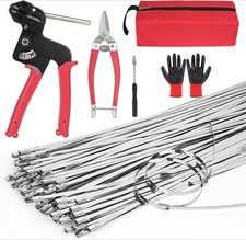 Metal Cable Tie Gun Kit,Zip