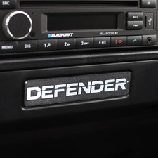Mittelkonsole Schild Land Rover Defender TD5 