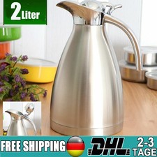 2L Thermoskannen Doppelwand