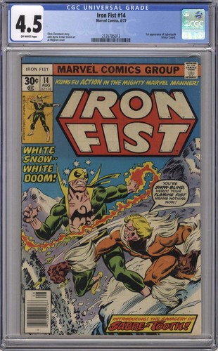 Iron fist cgc - -, 4.5