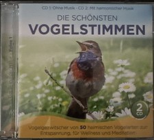 Die schönsten Vogelstimmen-Vogelgezwitscher von 50 | 2 CD | von Naturklang